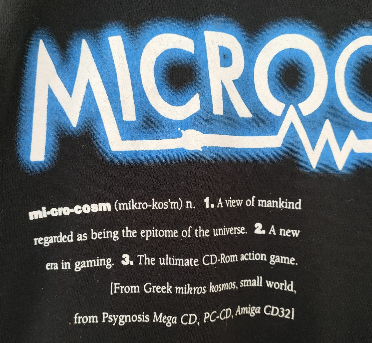 Vintage 80s Vintage Microcosm Backprint T Size US M / EU 48-50 / 2 - 3 Thumbnail