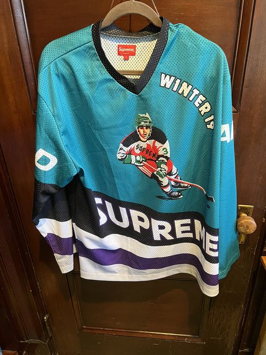 Supreme Supreme Crossover Hockey Jersey | Grailed