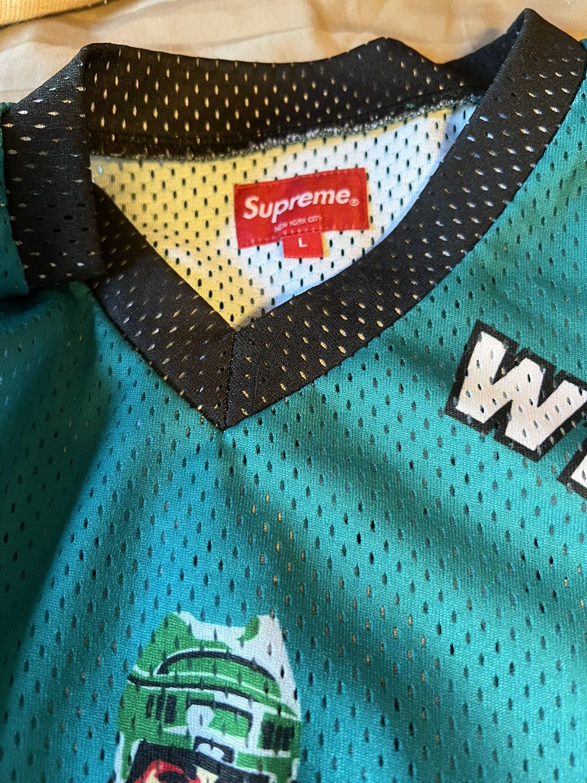 Supreme Supreme Crossover Hockey Jersey Size US L / EU 52-54 / 3 - 4 Thumbnail
