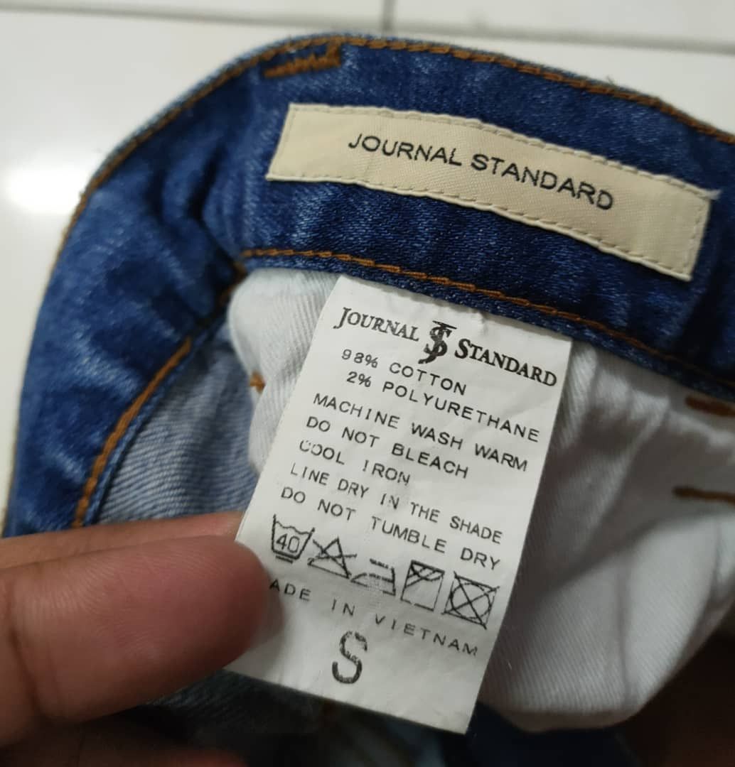 Journal Standard Journal Standard Skinny Denim Size 28" / US 6 / IT 42 - 4 Thumbnail
