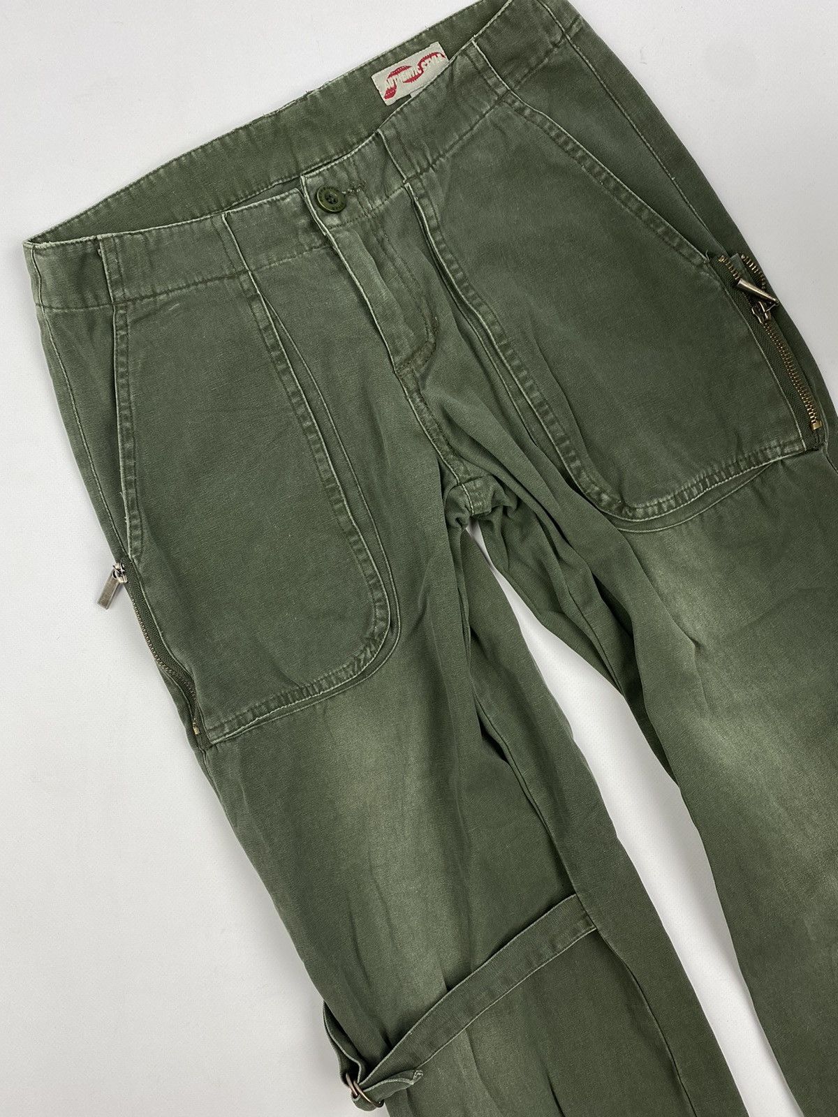 Beauty Beast Rare Vintage Japan Cargo Pants Multi Pocket Size 28" / US 6 / IT 42 - 4 Thumbnail