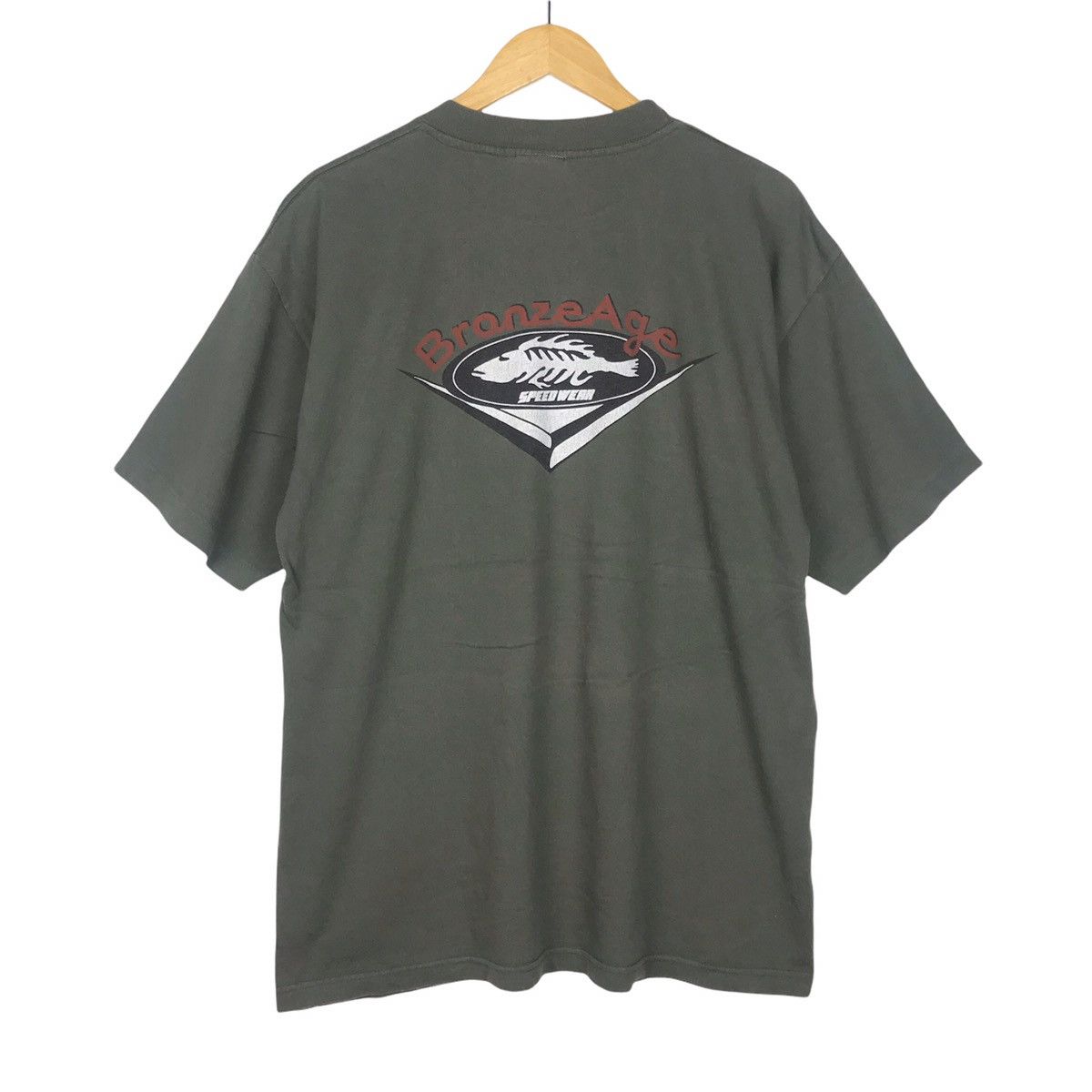 Vintage Vintage 90s Bronze Age Speed Wear Skateboarding Size US XL / EU 56 / 4 - 1 Thumbnail