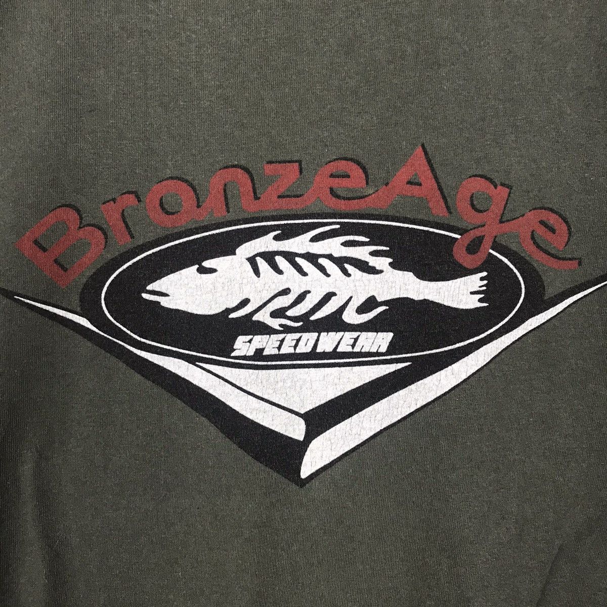 Vintage Vintage 90s Bronze Age Speed Wear Skateboarding Size US XL / EU 56 / 4 - 6 Thumbnail