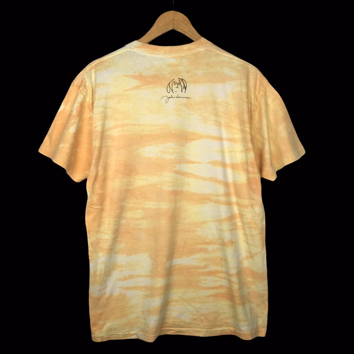 Band Tees × Vintage Vintage 90s JOHN LENNON “Bag One Arts” Promo UK Tour Tie Die Size US L / EU 52-54 / 3 - 2 Thumbnail
