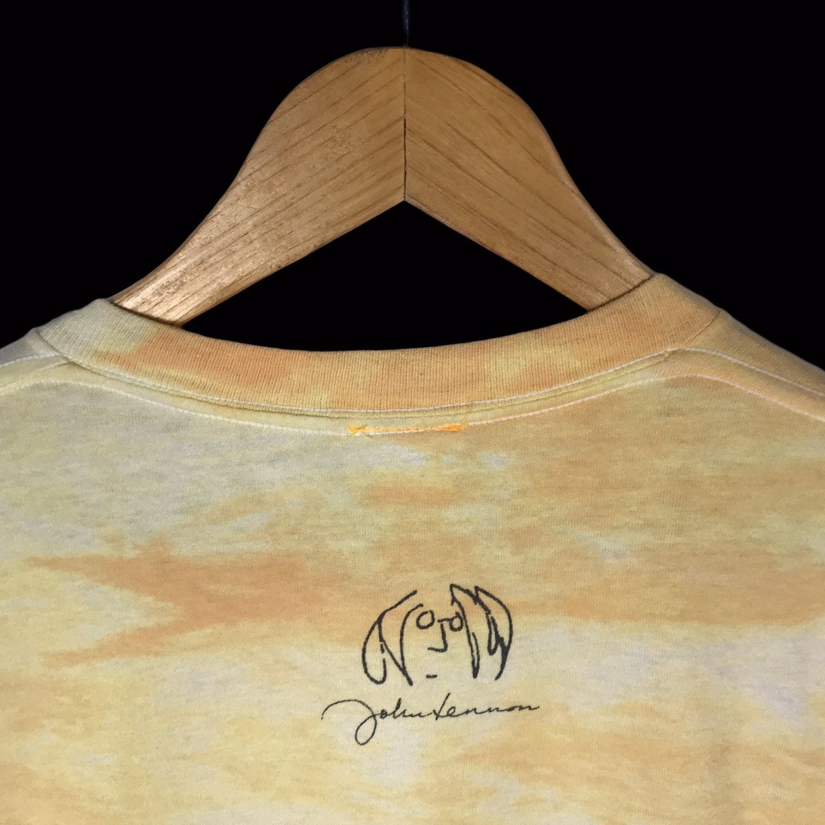 Band Tees × Vintage Vintage 90s JOHN LENNON “Bag One Arts” Promo UK Tour Tie Die Size US L / EU 52-54 / 3 - 4 Thumbnail