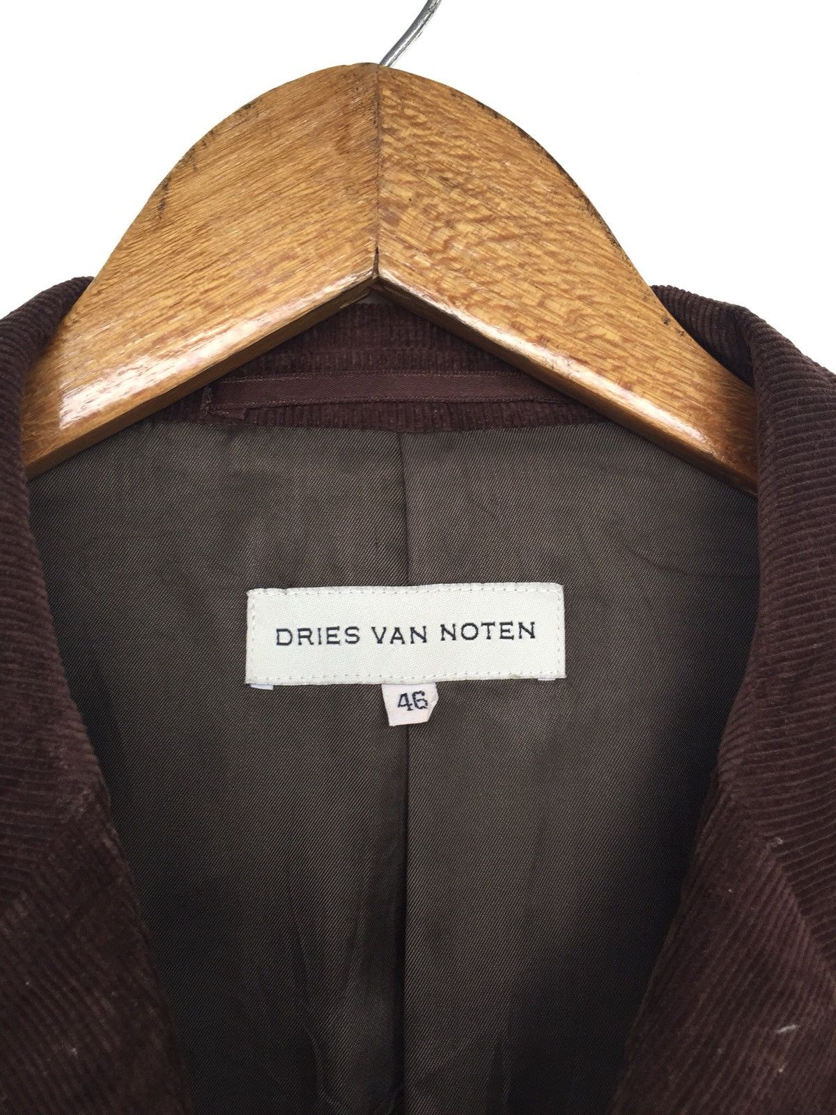 Dries Van Noten OG Dries van Noten Double Breast Velvet Overcoat Jacket Size US M / EU 48-50 / 2 - 9 Thumbnail
