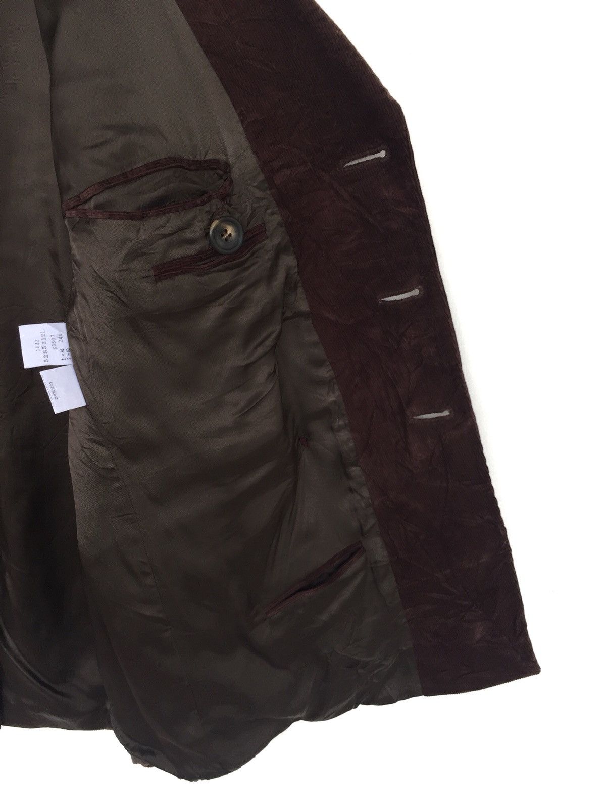 Dries Van Noten OG Dries van Noten Double Breast Velvet Overcoat Jacket Size US M / EU 48-50 / 2 - 8 Thumbnail