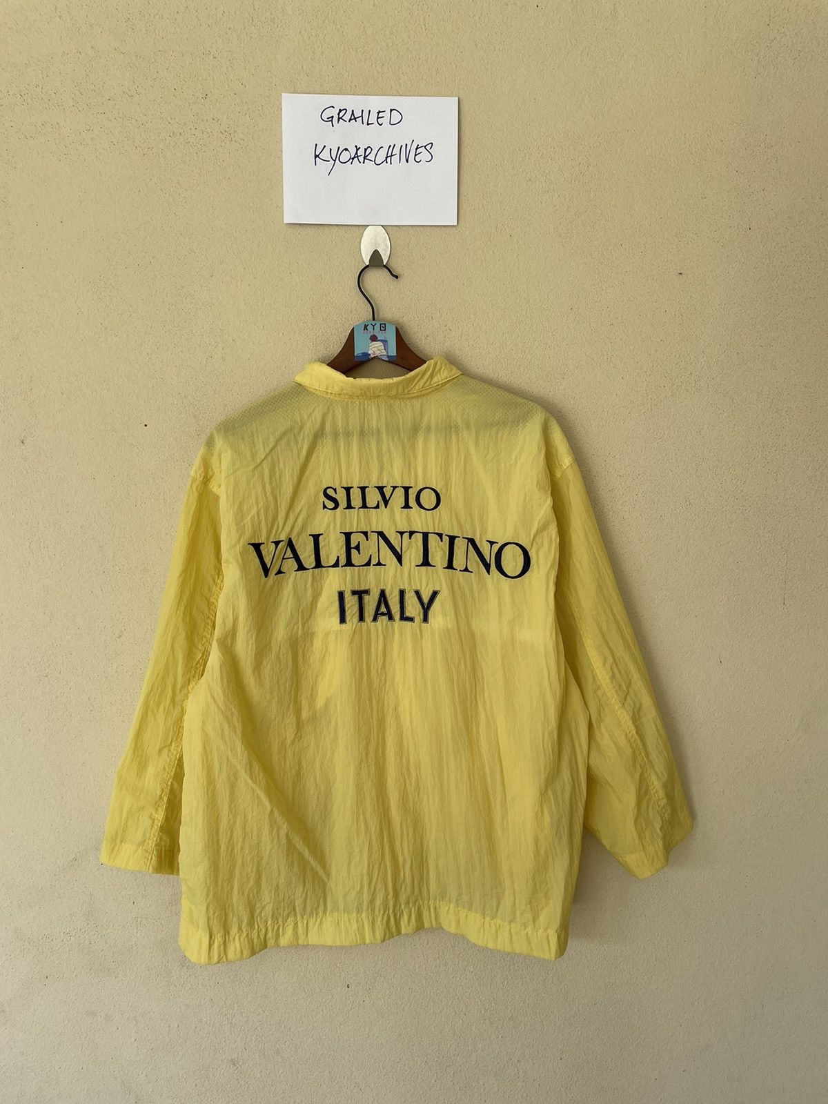 Designer × Vintage VINTAGE SILVIO VALENTINO EMBROIDERED JACKET Size US L / EU 52-54 / 3 - 1 Thumbnail