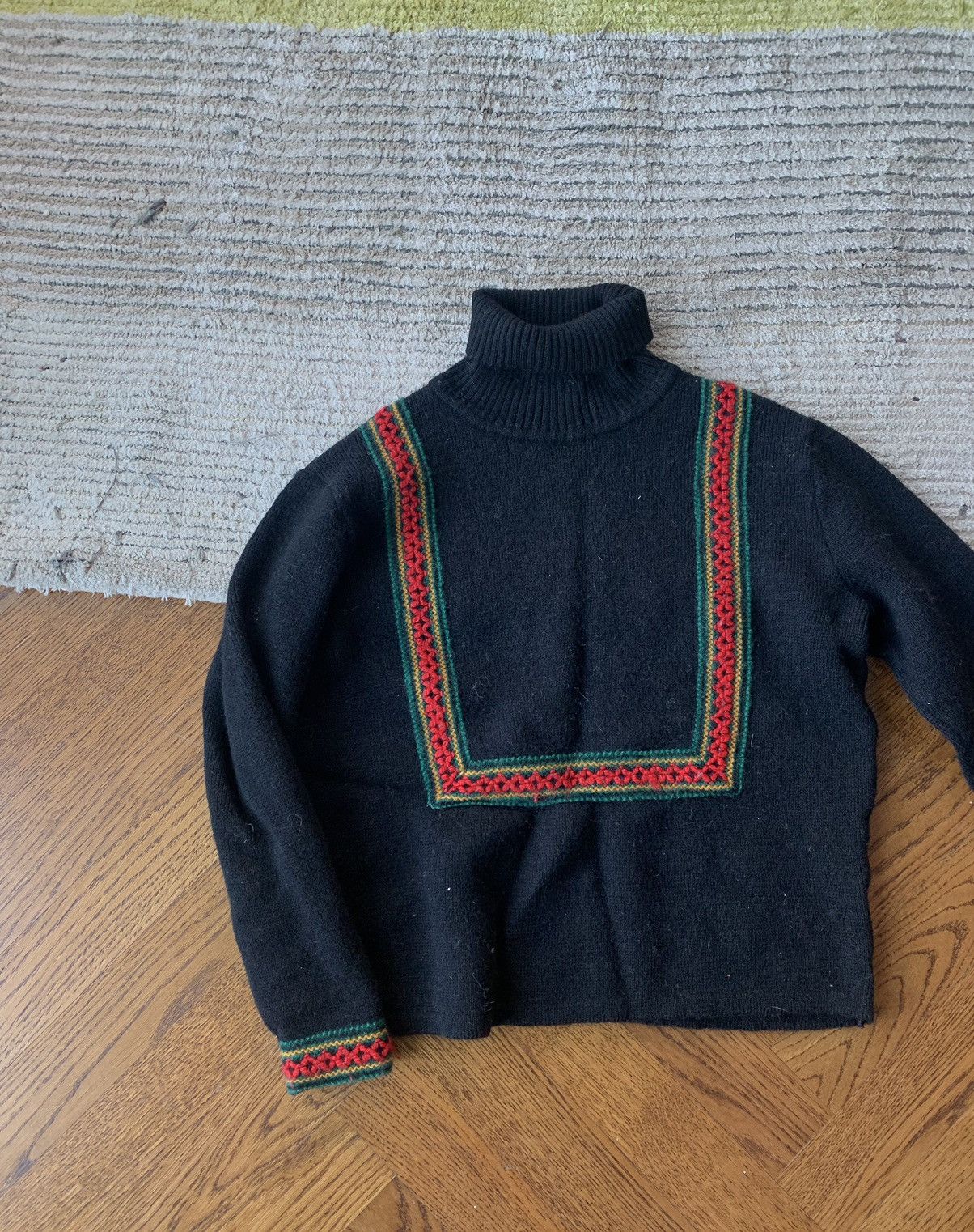 Norway 1963 White Viscose Women's Turtleneck Sweater
