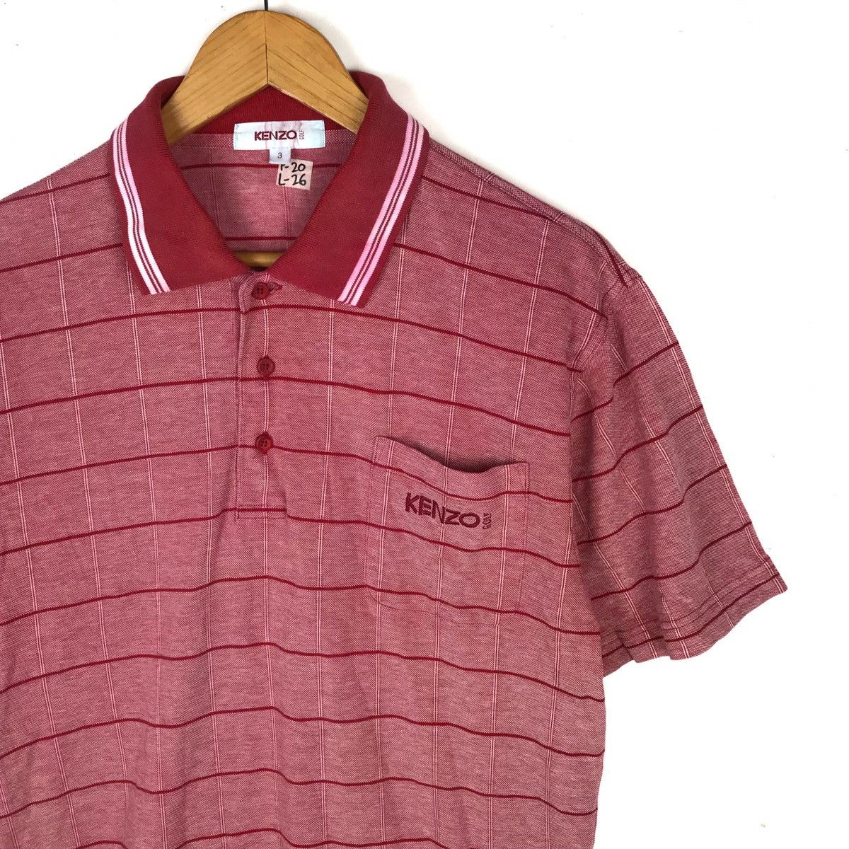 Designer × Japanese Brand × Kenzo Kenzo Golf Polos Size US M / EU 48-50 / 2 - 3 Thumbnail
