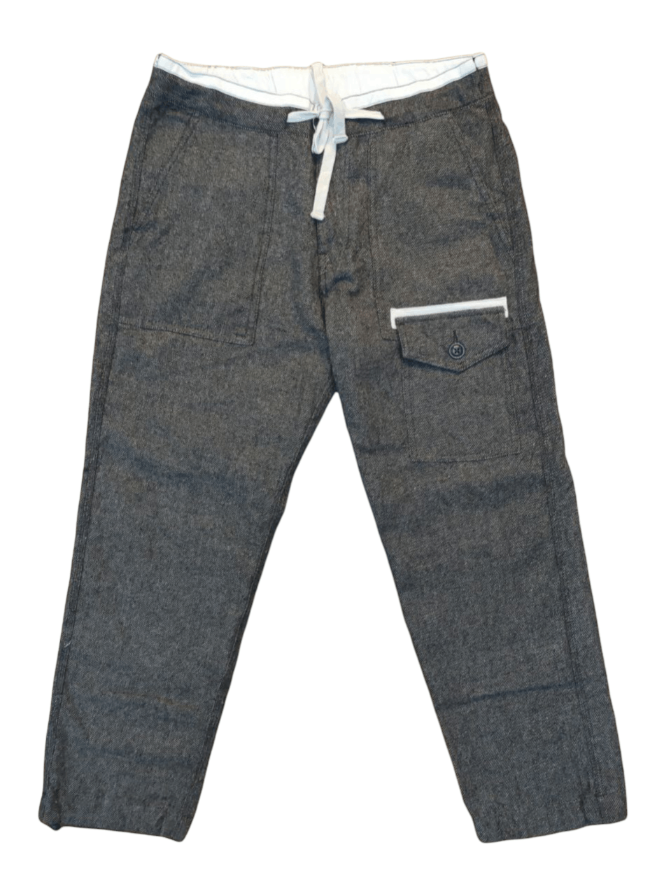 image of Beams Plus Beams Wool Pant in Grey, Men's (Size 31)