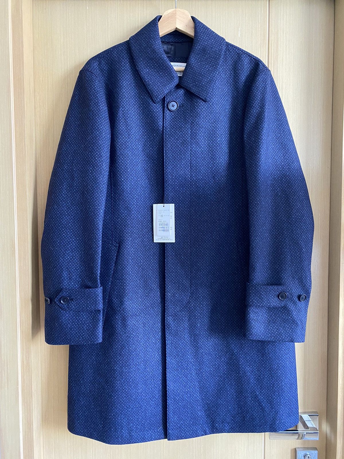 Ermenegildo Zegna × Tomorrowland Tomorrowland Pilgrim Balmacaan Mackintosh Coat Size US S / EU 44-46 / 1 - 4 Thumbnail