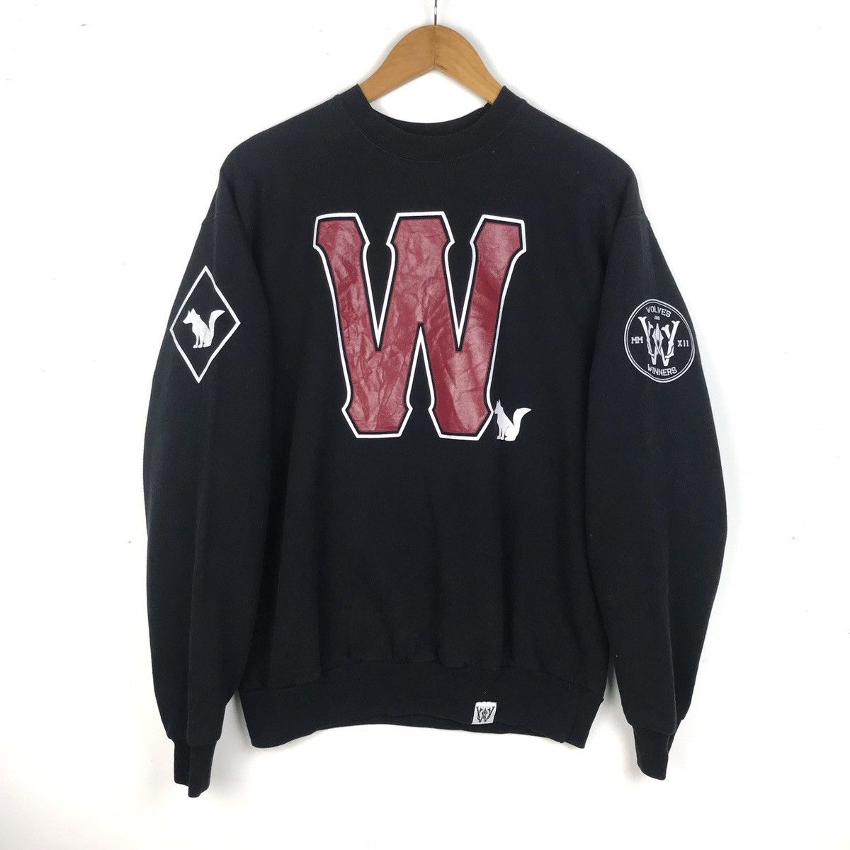 Vintage 🔥BEST OFFER🔥 Wolves Winners Big Logo Spellout Crewneck Size US M / EU 48-50 / 2 - 1 Thumbnail