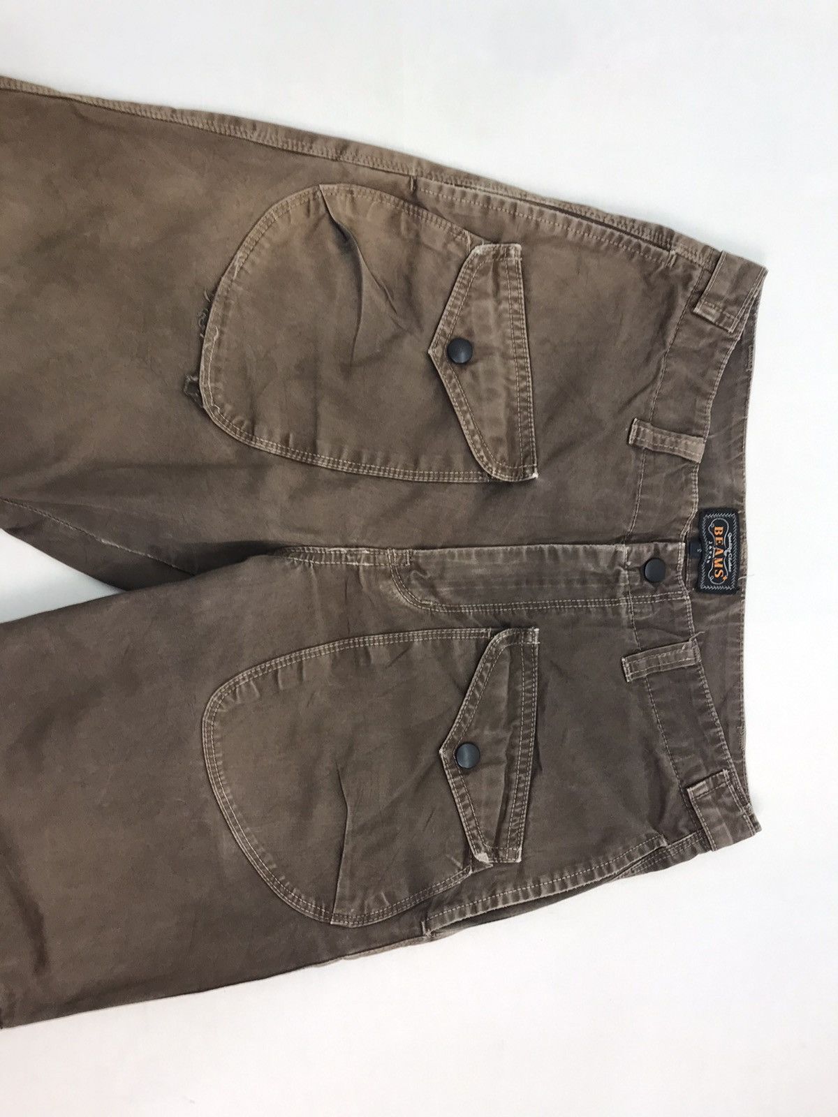 Beams Plus Beams bush pant Sun faded zipper pants Size US 28 / EU 44 - 7 Thumbnail