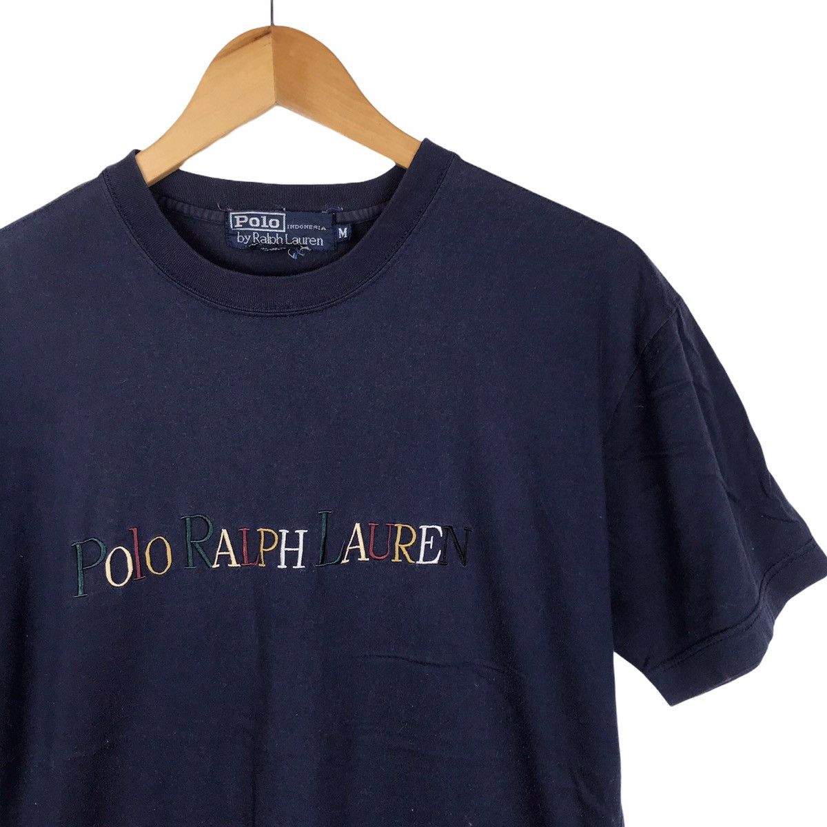 Lo Life Vintage 90s Polo Ralph Lauren Embroidered Multicolour Size US M / EU 48-50 / 2 - 3 Thumbnail