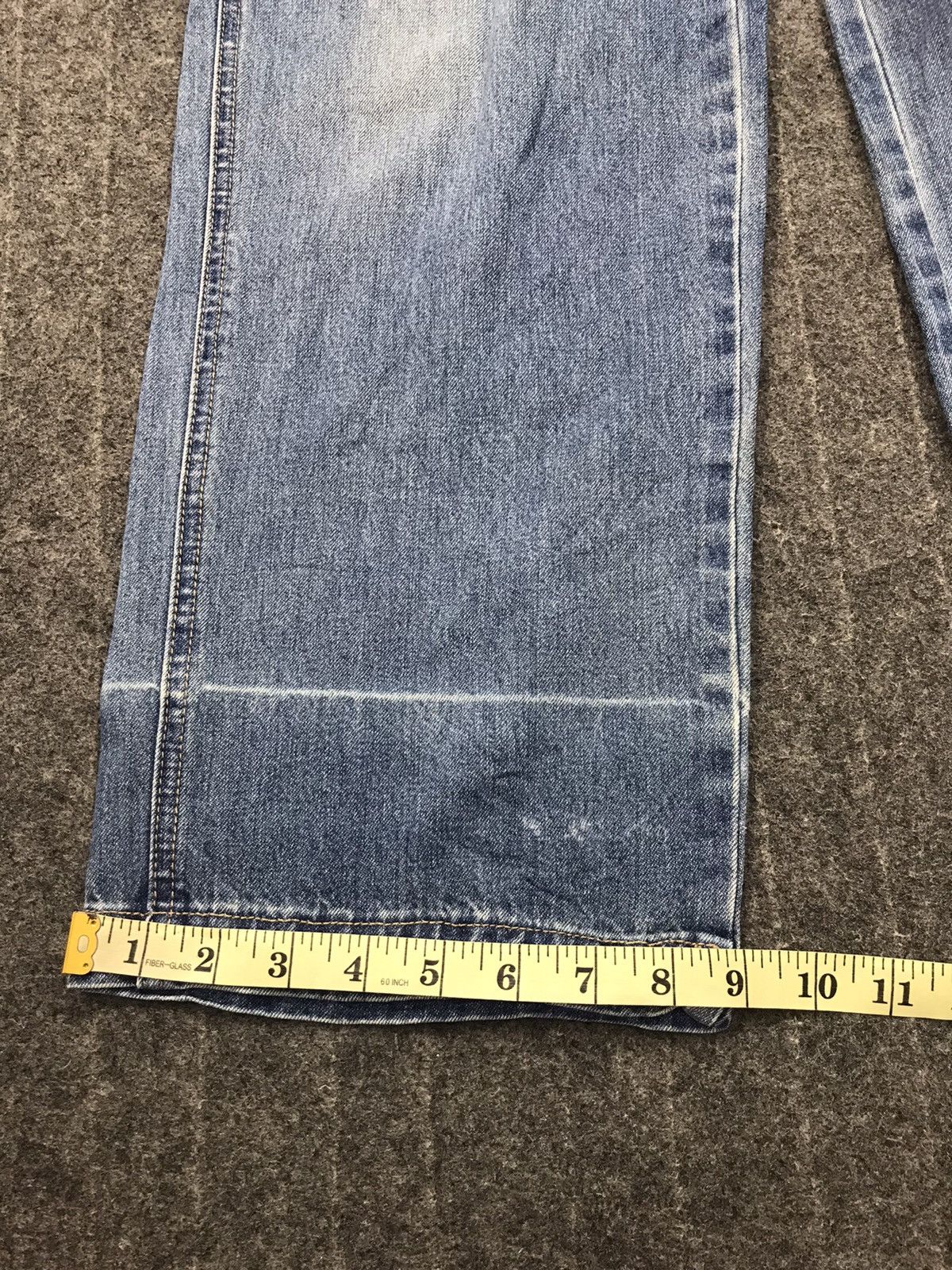 Japanese Brand × Vintage Mini Valman Coverall Indigo Denim Pant Workwear Carpenter Size US 30 / EU 46 - 12 Thumbnail