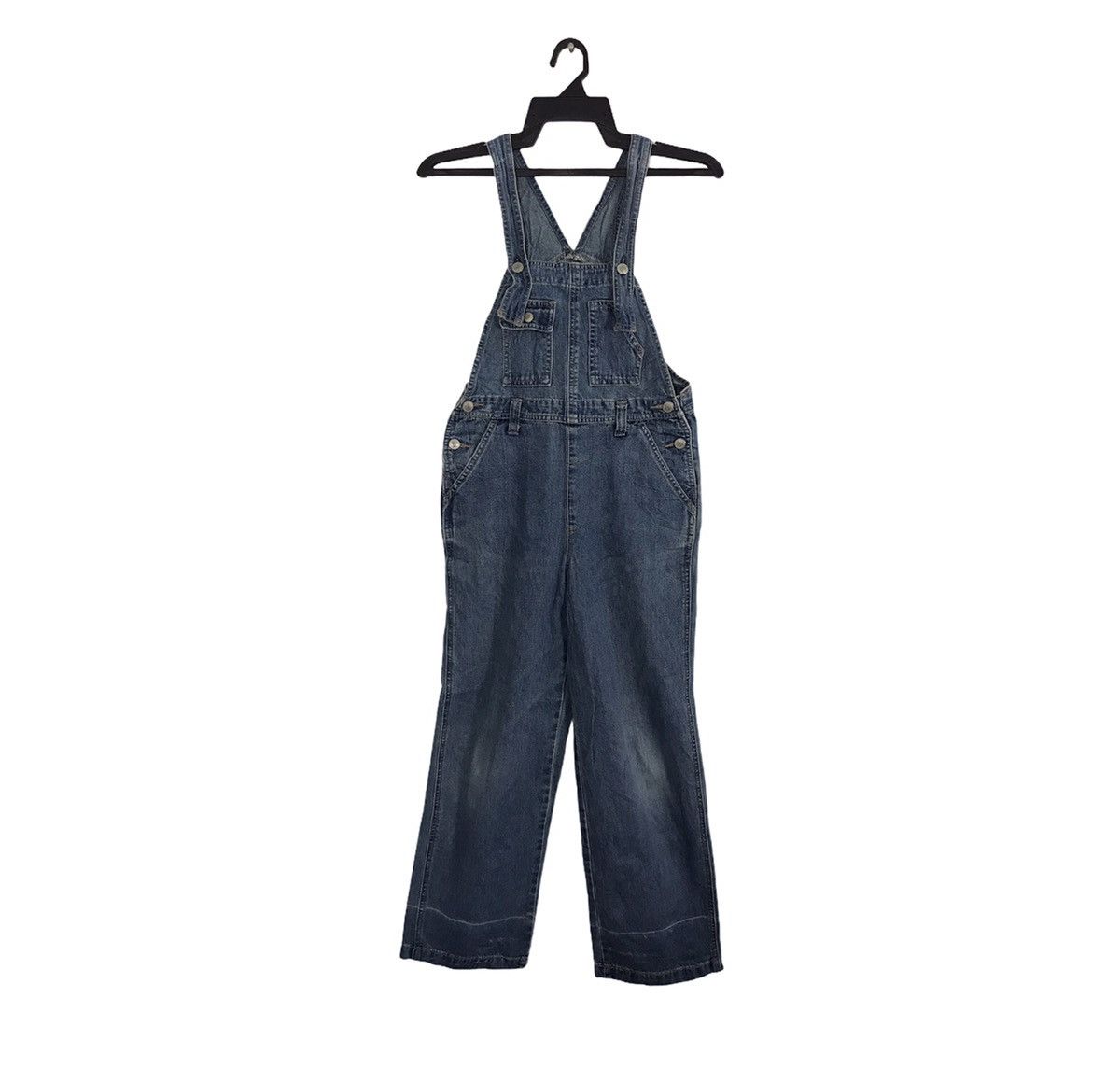 Japanese Brand × Vintage Mini Valman Coverall Indigo Denim Pant Workwear Carpenter Size US 30 / EU 46 - 1 Thumbnail