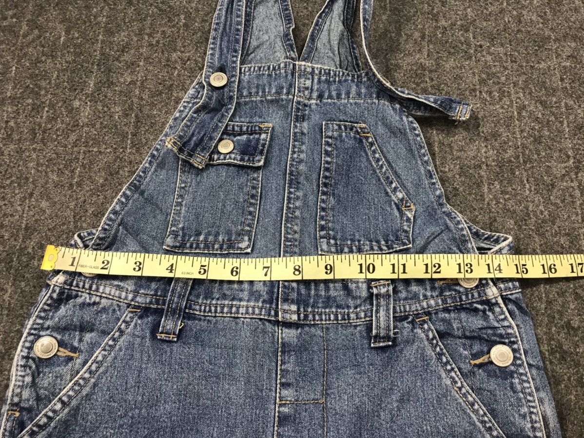 Japanese Brand × Vintage Mini Valman Coverall Indigo Denim Pant Workwear Carpenter Size US 30 / EU 46 - 7 Thumbnail
