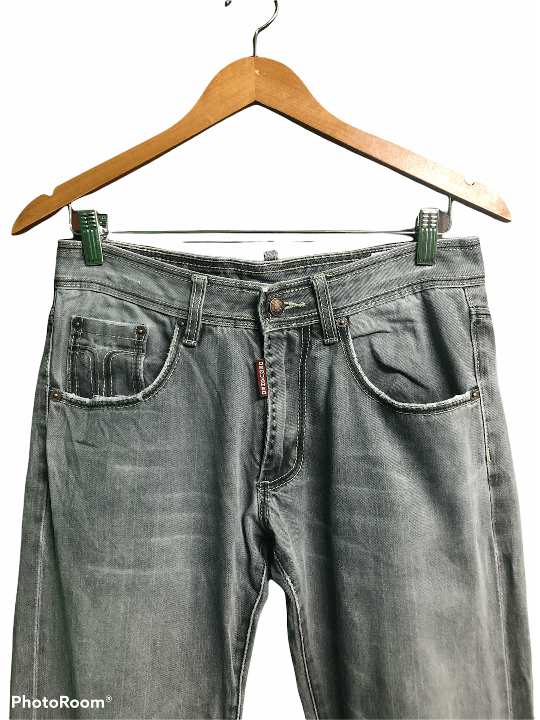 Dsquared2 Dsquared2 Faded Gray Jeans Size US 30 / EU 46 - 5 Thumbnail