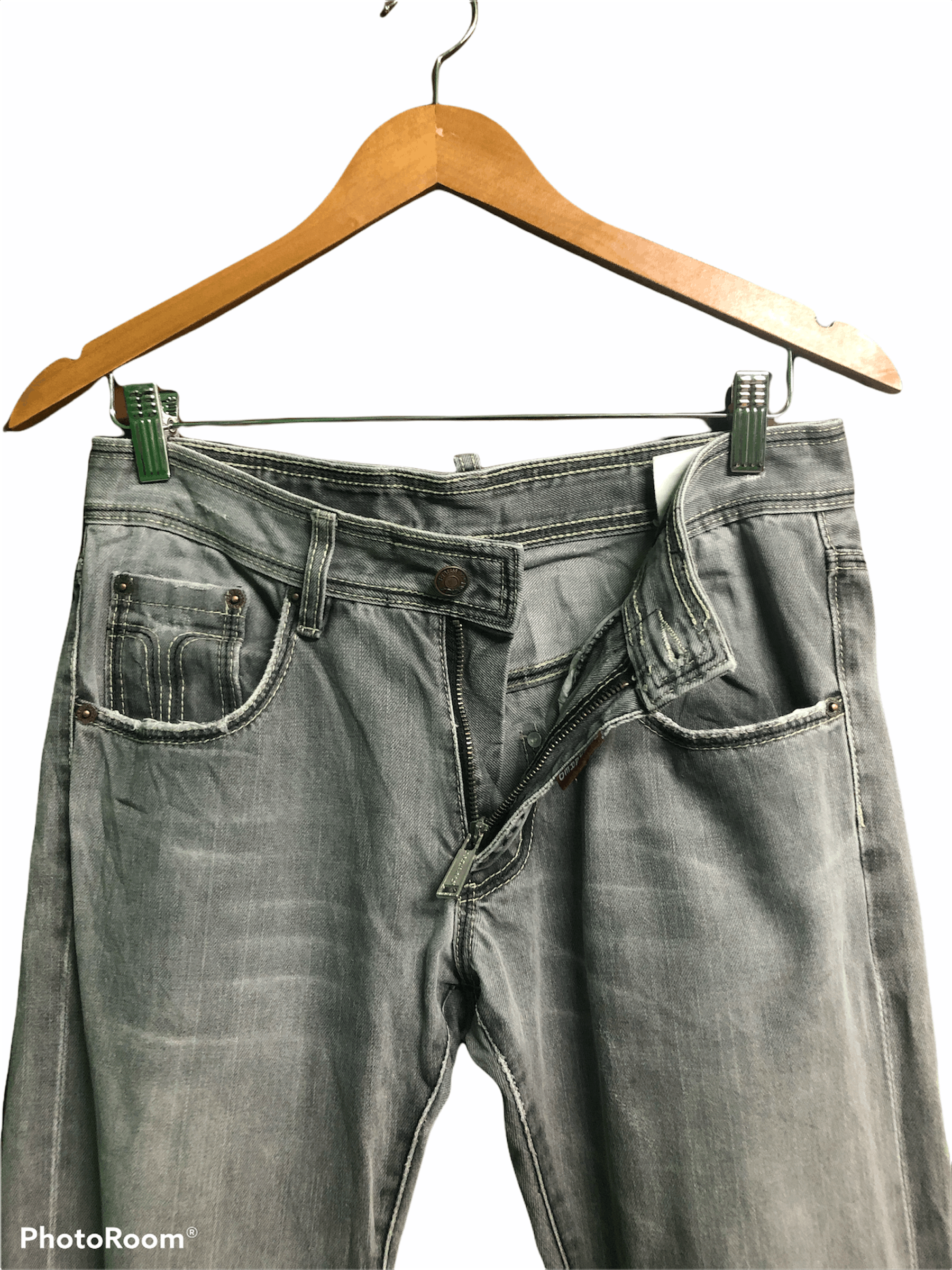 Dsquared2 Dsquared2 Faded Gray Jeans Size US 30 / EU 46 - 3 Thumbnail
