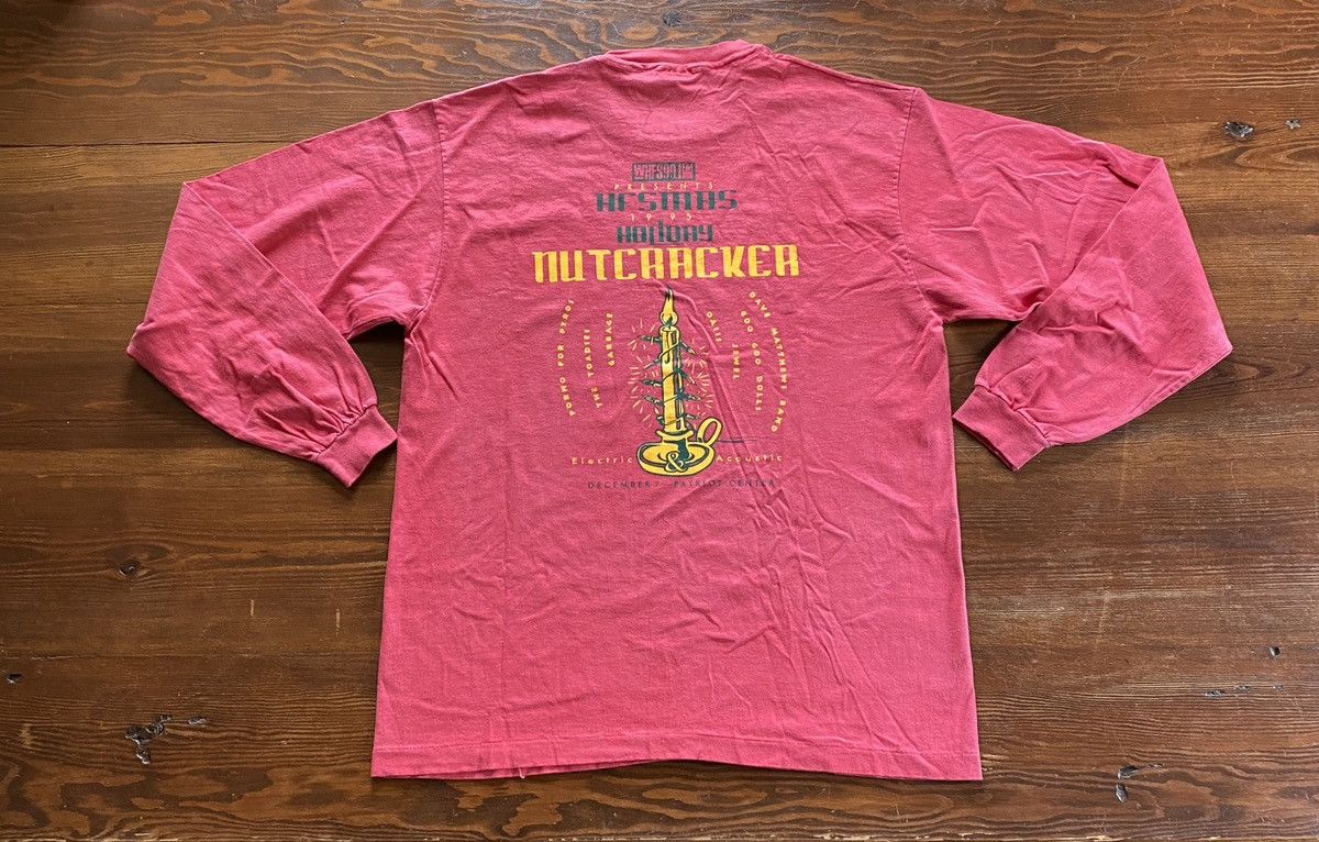 Band Tees Vintage 1995 90s HFSMAS Multi Band Single Stitch Long Sleeve Size US L / EU 52-54 / 3 - 2 Thumbnail