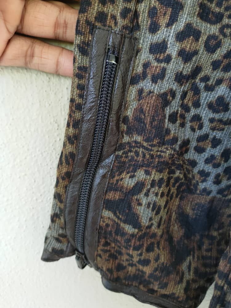 Japanese Brand Reversible Cheetah Printed Jacket Size M / US 6-8 / IT 42-44 - 6 Thumbnail
