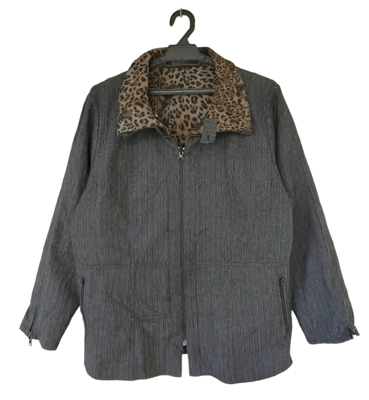 Japanese Brand Reversible Cheetah Printed Jacket Size M / US 6-8 / IT 42-44 - 4 Thumbnail