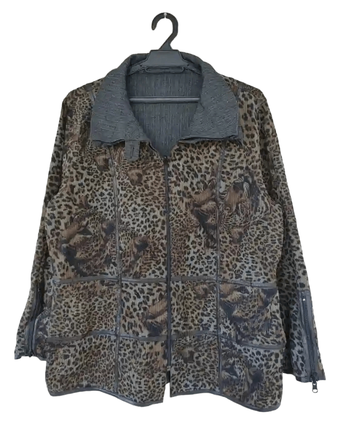 Japanese Brand Reversible Cheetah Printed Jacket Size M / US 6-8 / IT 42-44 - 2 Thumbnail
