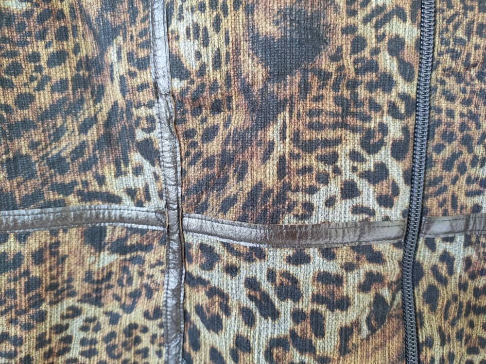 Japanese Brand Reversible Cheetah Printed Jacket Size M / US 6-8 / IT 42-44 - 7 Thumbnail