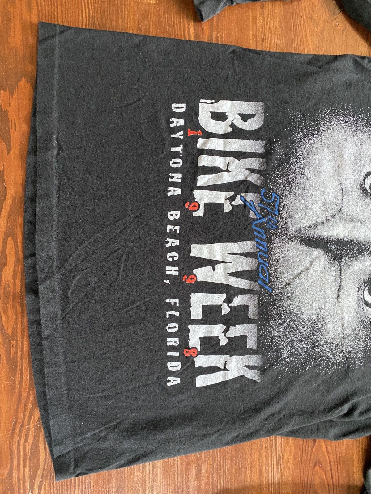 Daytona Vintage 1998 Eagle Bike Week Single Stitch Long Sleeve Tee Size US L / EU 52-54 / 3 - 4 Thumbnail