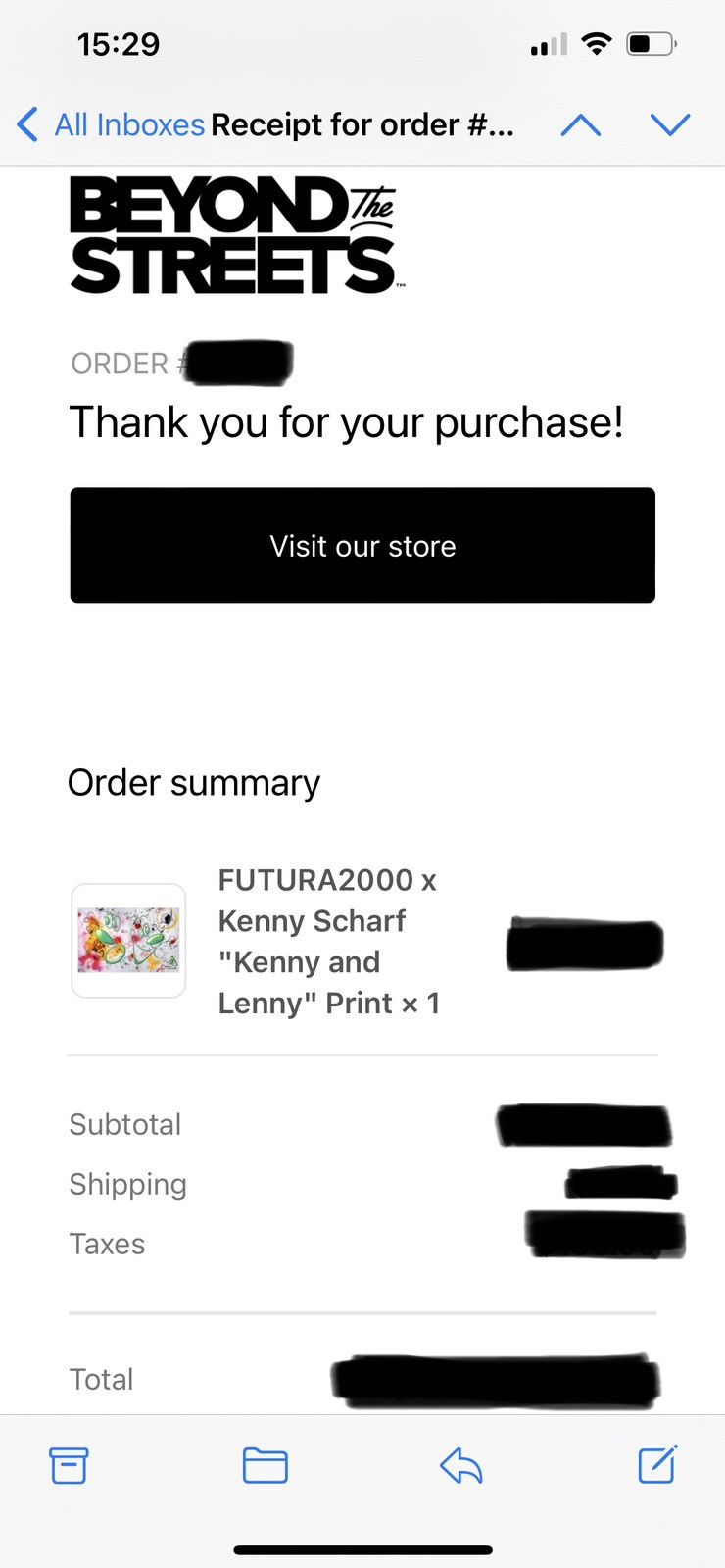 Futura FUTURA 2000 x Kenny Scharf "Kenny and Lenny" Signed Print Size ONE SIZE - 3 Thumbnail