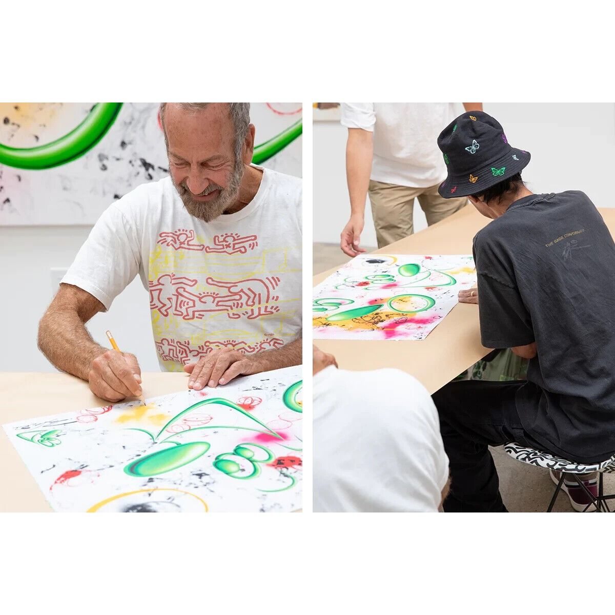 Futura FUTURA 2000 x Kenny Scharf "Kenny and Lenny" Signed Print Size ONE SIZE - 2 Thumbnail