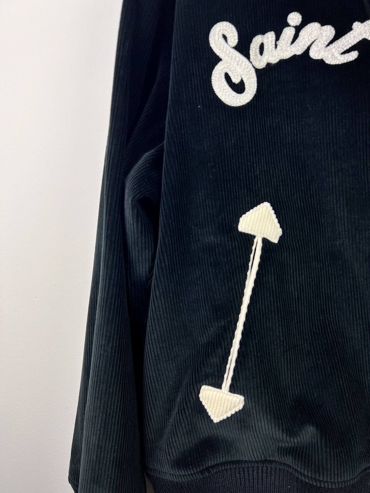 Saint Michael Sinner’s Circus Corduroy Jacket Black Large Size US L / EU 52-54 / 3 - 3 Thumbnail