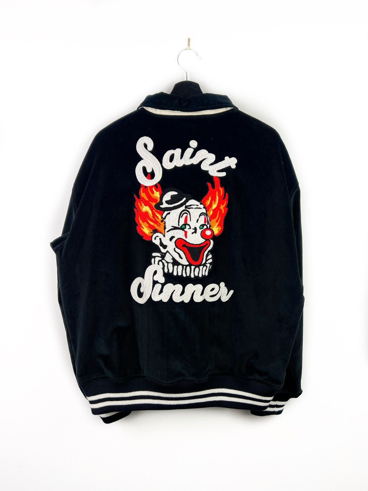 Saint Michael Sinner’s Circus Corduroy Jacket Black Large Size US L / EU 52-54 / 3 - 2 Thumbnail