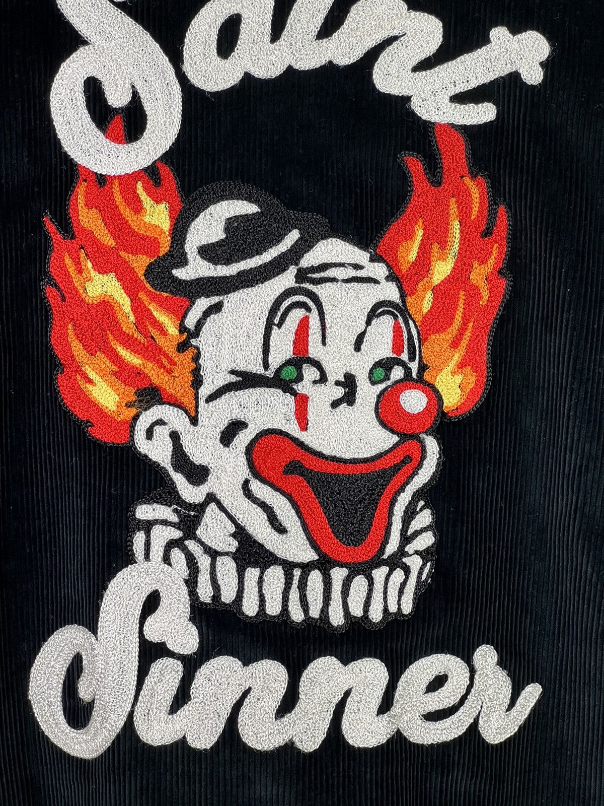 Saint Michael Sinner’s Circus Corduroy Jacket Black Large Size US L / EU 52-54 / 3 - 14 Thumbnail