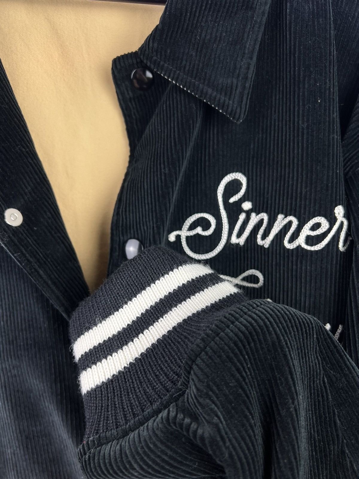 Saint Michael Sinner’s Circus Corduroy Jacket Black Large Size US L / EU 52-54 / 3 - 4 Thumbnail