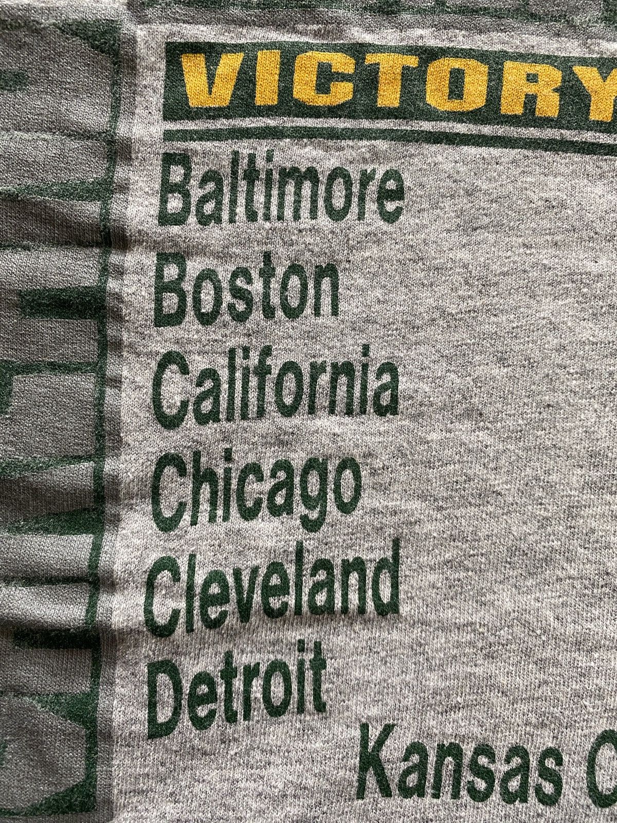Nutmeg Vintage '89 Oakland Athletics World Series Single Stitch Tee Size US XL / EU 56 / 4 - 12 Thumbnail