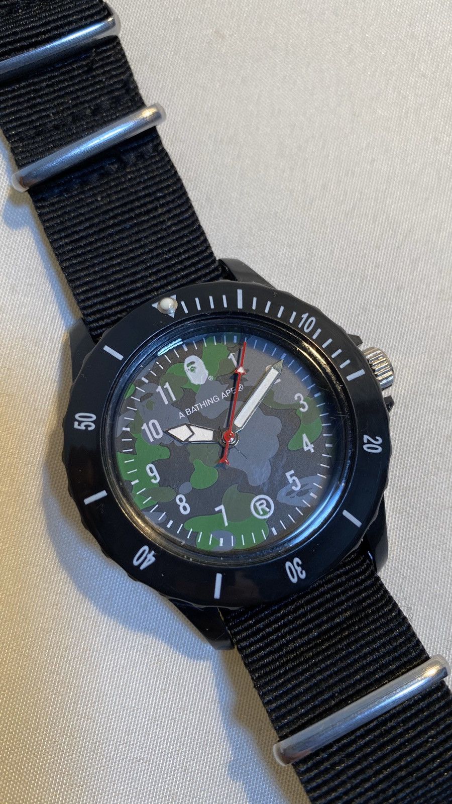 Japanese Brand A Bathing Ape camo watch Size ONE SIZE - 1 Thumbnail