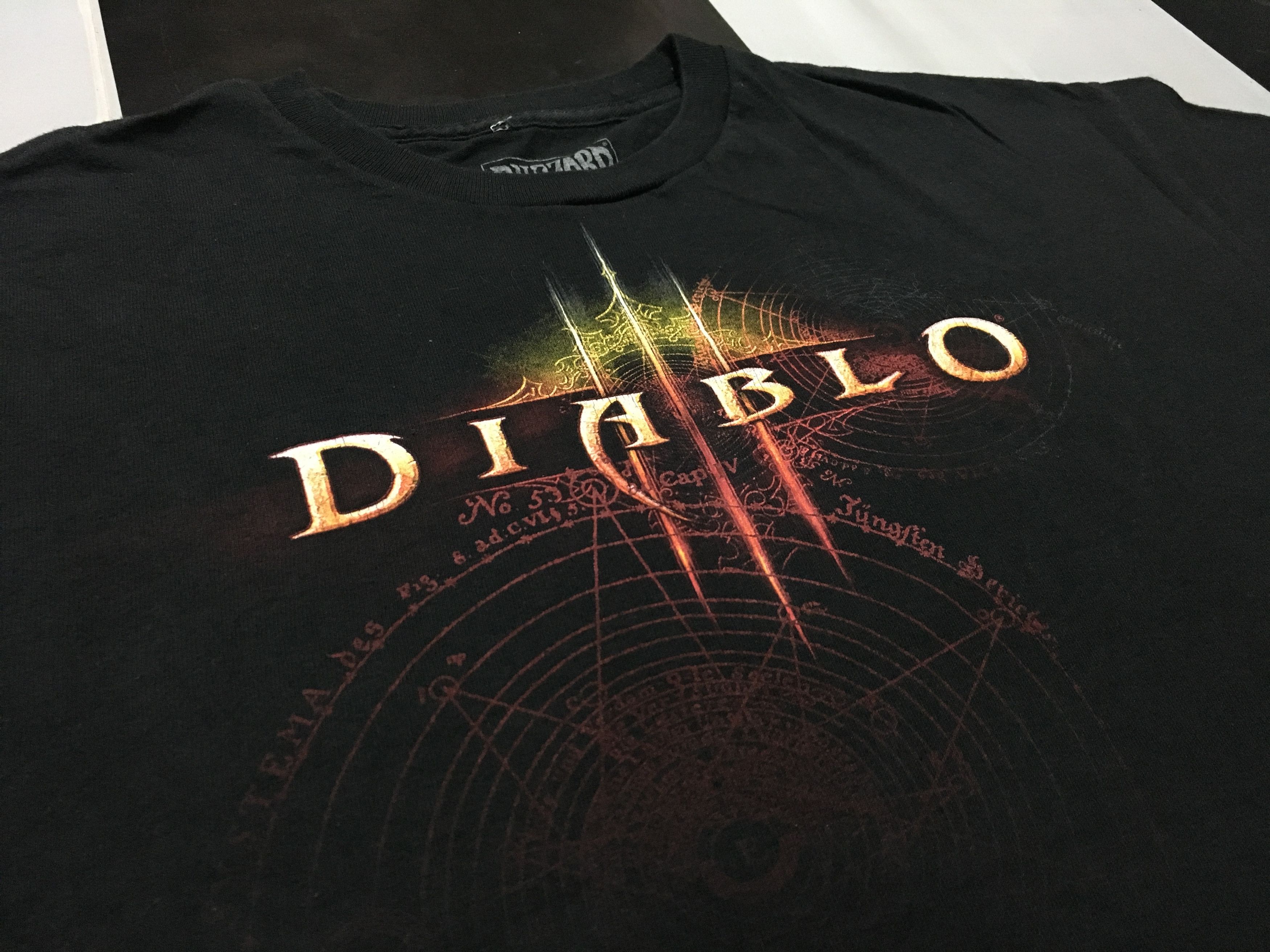 Microsoft × Playstation Diablo Shirt Action RPG Blizzard Game 90s PC Game Size US XL / EU 56 / 4 - 1 Thumbnail
