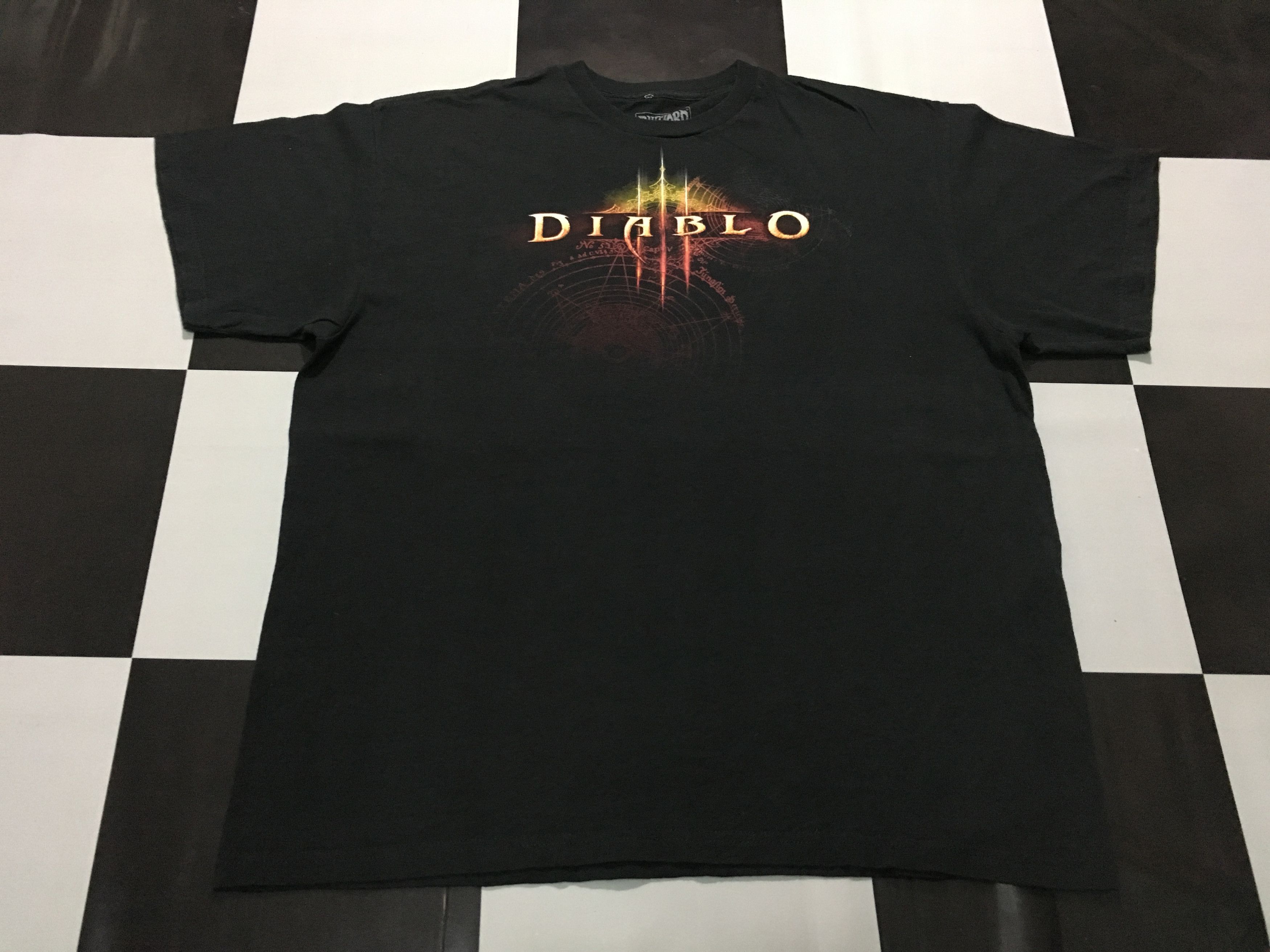 Microsoft × Playstation Diablo Shirt Action RPG Blizzard Game 90s PC Game Size US XL / EU 56 / 4 - 2 Thumbnail
