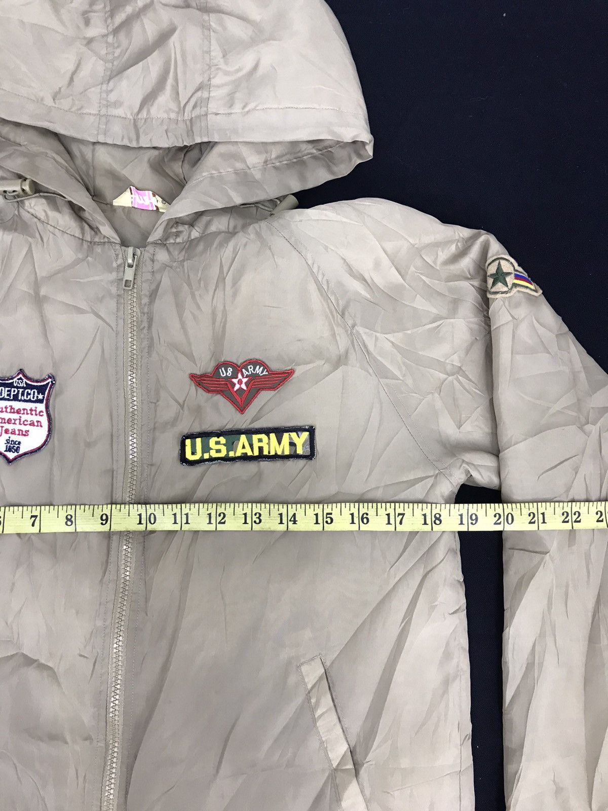 Vintage Vintage F.M.N Logo Wide Bowl Military Jacket Bomber Size US S / EU 44-46 / 1 - 5 Thumbnail