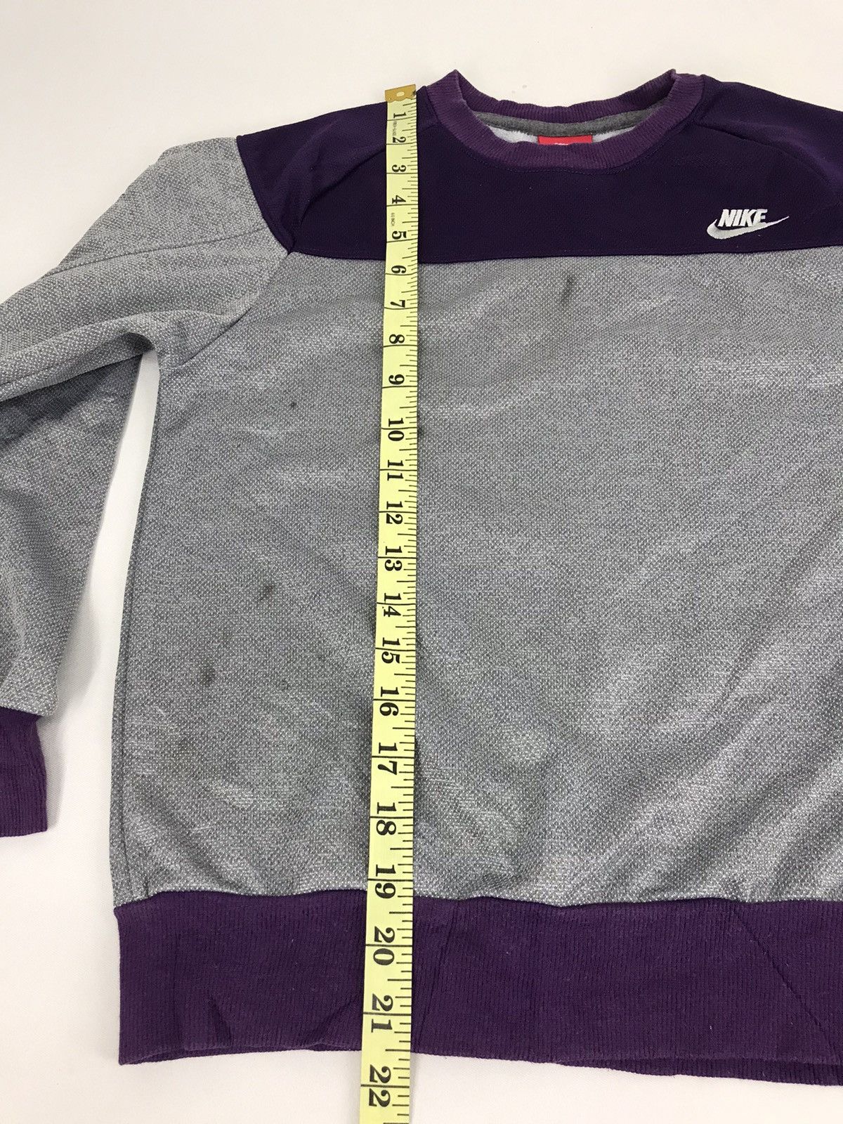 Nike Vintage Nike Swoosh Logo Sweatshirt Jacket Winter Wear Size US S / EU 44-46 / 1 - 8 Thumbnail