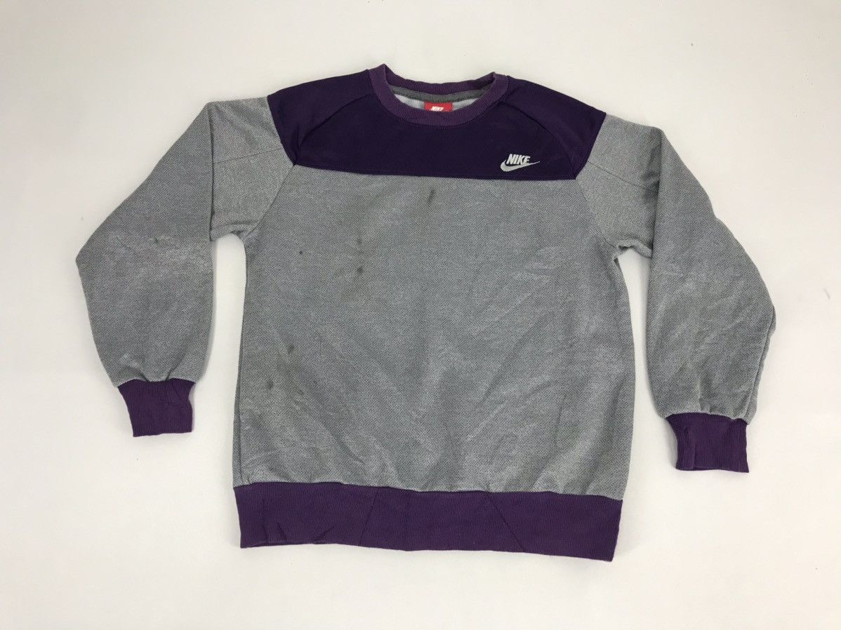 Nike Vintage Nike Swoosh Logo Sweatshirt Jacket Winter Wear Size US S / EU 44-46 / 1 - 1 Thumbnail