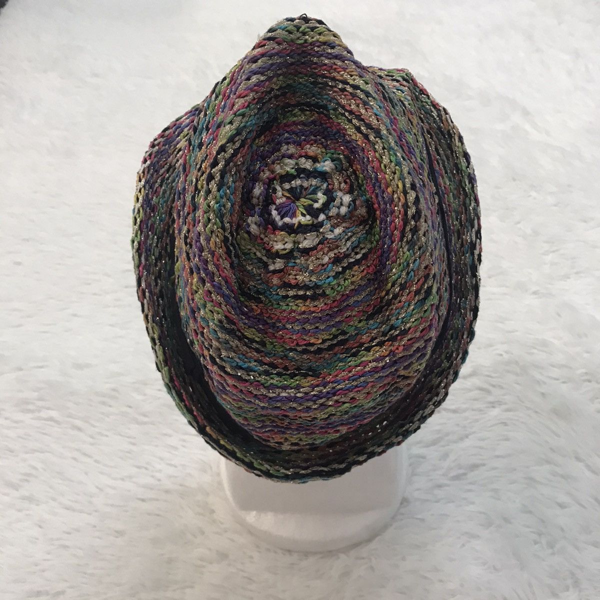 CA4LA CA4LA Colorful Straw Knit Style Hat Made in Italy Size ONE SIZE - 5 Thumbnail