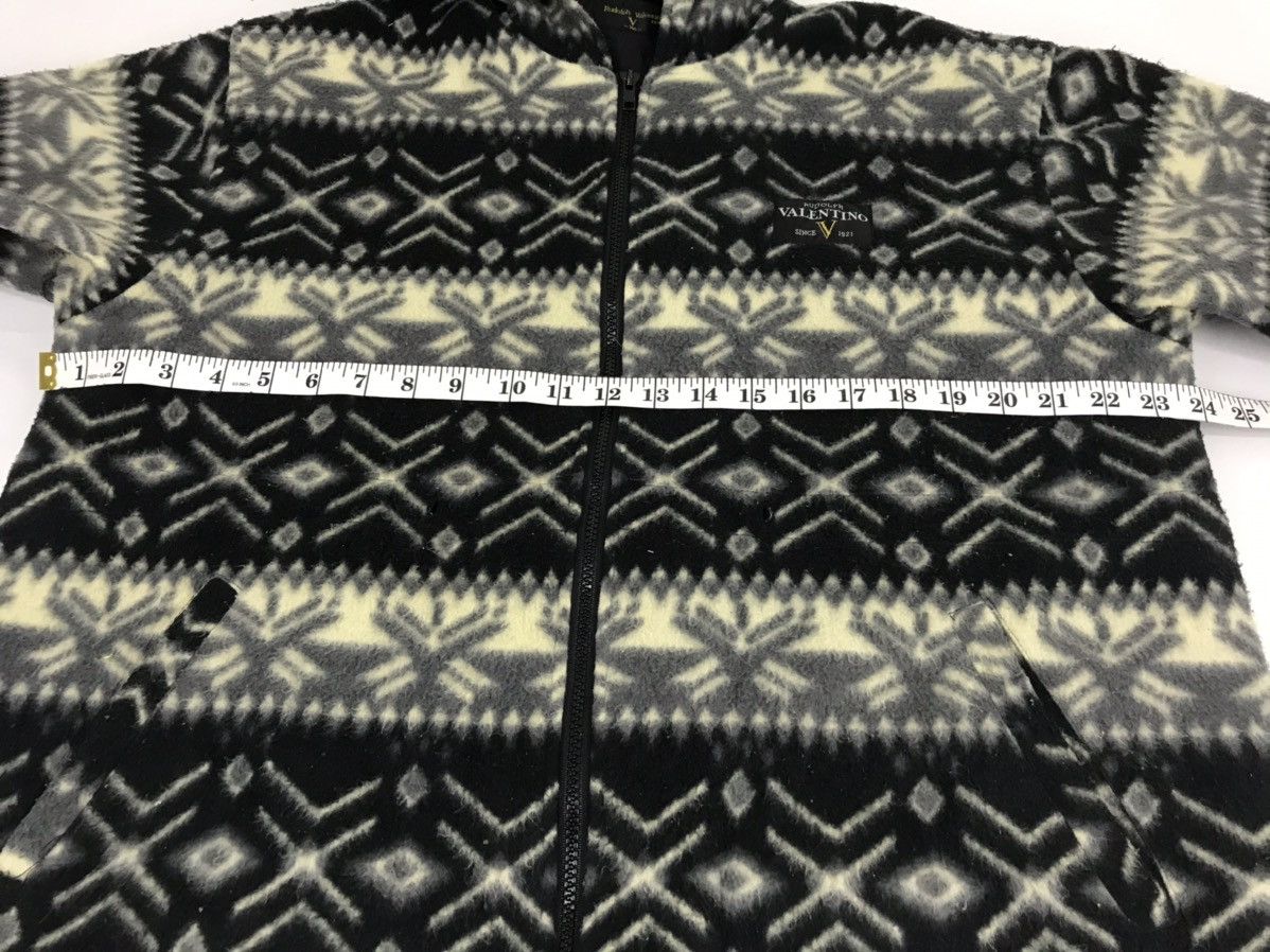 Valentino Vintage Rudolph Valentino Fleece Sweatshirt Hoodies Jacket Size US L / EU 52-54 / 3 - 9 Thumbnail