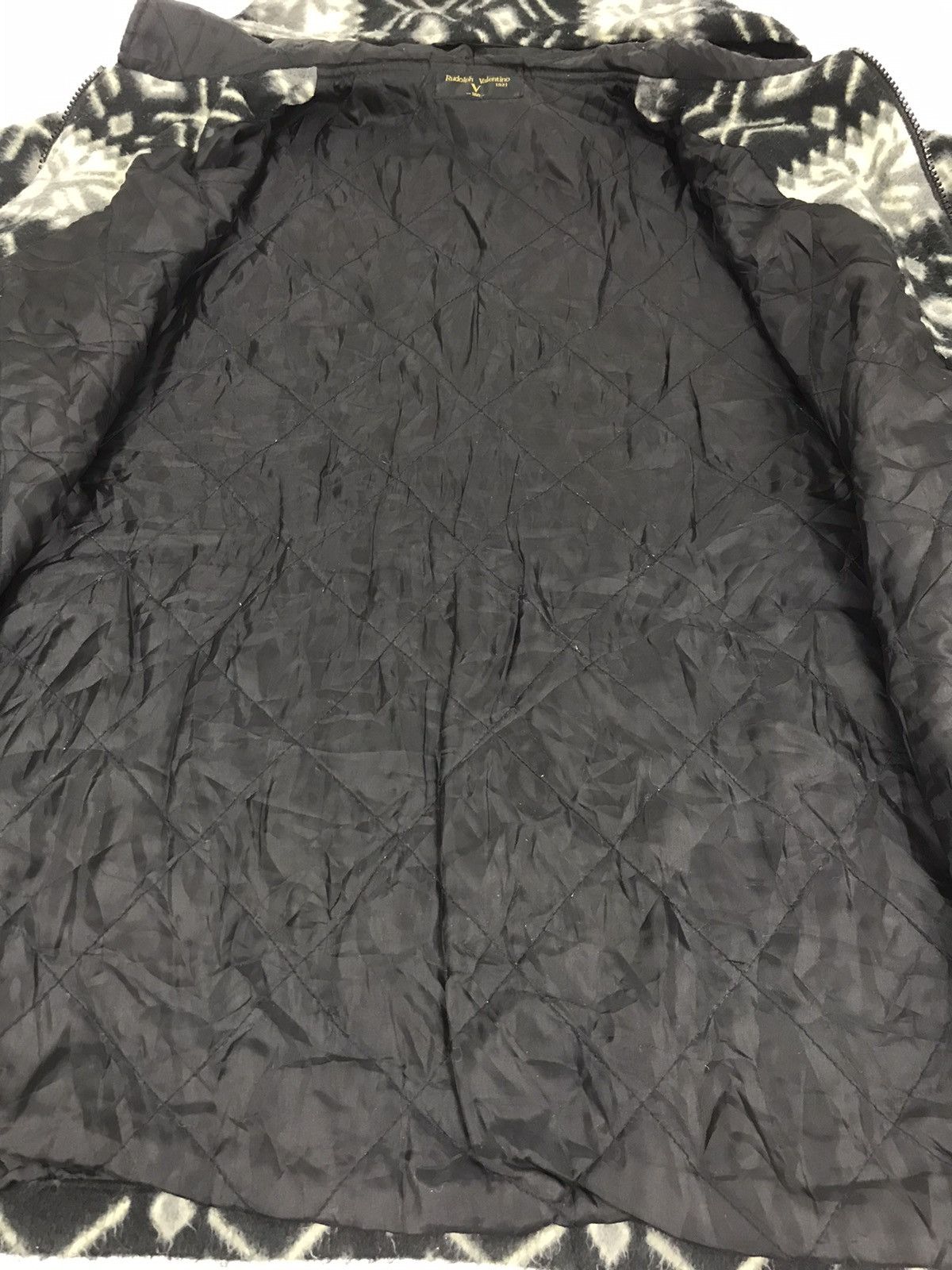 Valentino Vintage Rudolph Valentino Fleece Sweatshirt Hoodies Jacket Size US L / EU 52-54 / 3 - 3 Thumbnail