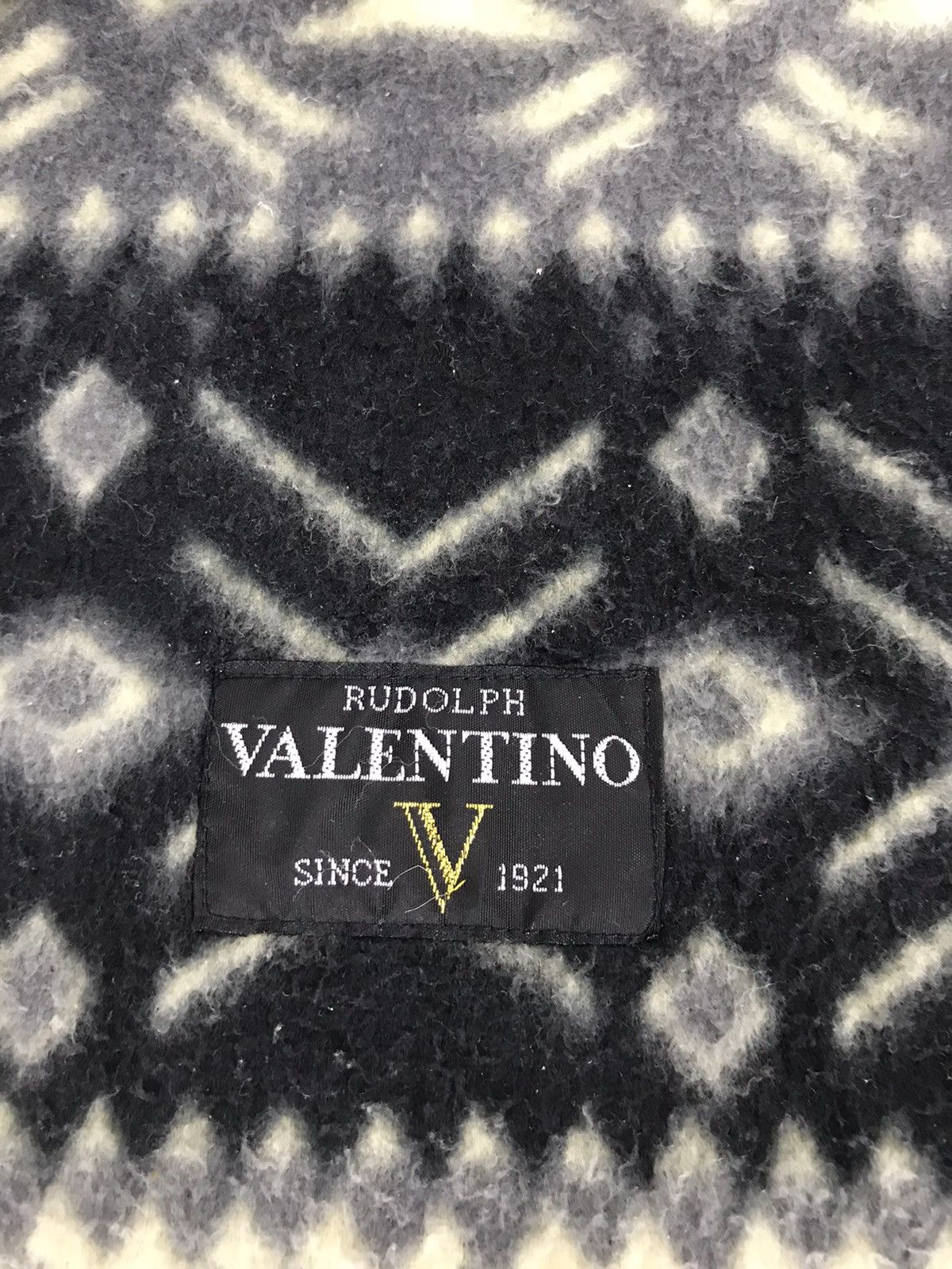 Valentino Vintage Rudolph Valentino Fleece Sweatshirt Hoodies Jacket Size US L / EU 52-54 / 3 - 5 Thumbnail