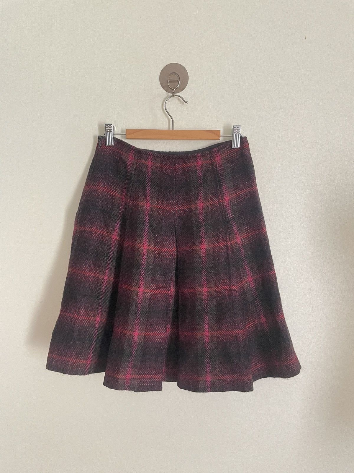Max Mara Max Mara Weekend Line Tartan Plaid Skirt Size 27" / US 4 / IT 40 - 2 Thumbnail