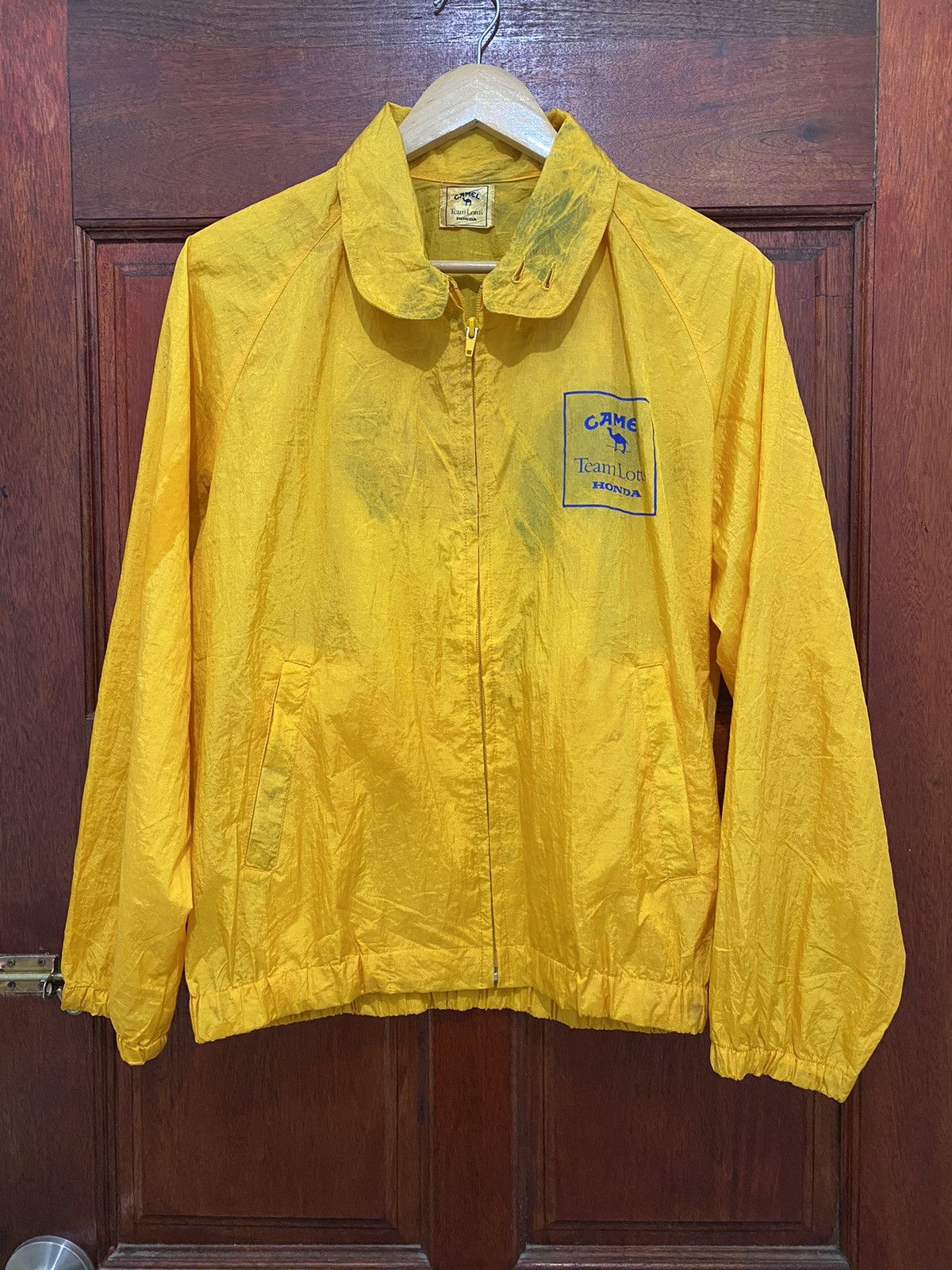 Camel × Honda × Vintage RARE🔥VINTAGE CAMEL LOTUS HONDA RACING TEAM F1 JAPAN JACKET Size US M / EU 48-50 / 2 - 2 Thumbnail
