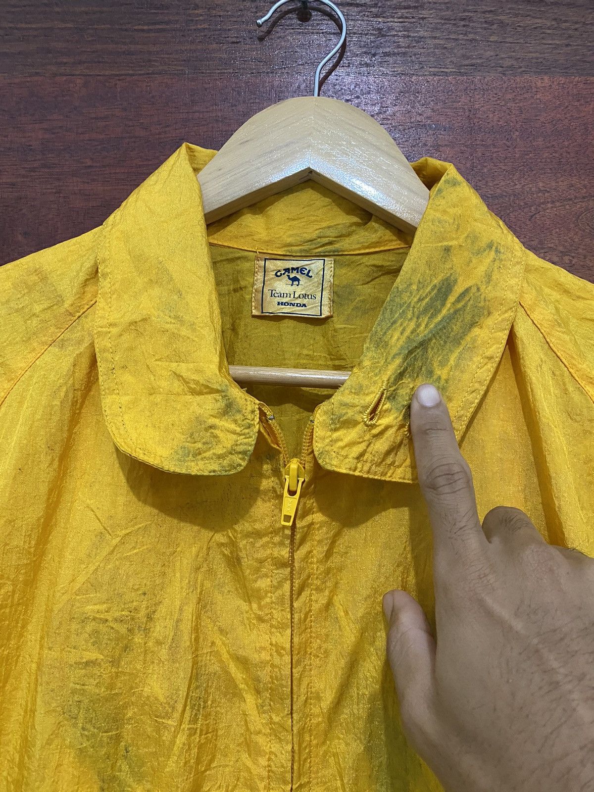 Camel × Honda × Vintage RARE🔥VINTAGE CAMEL LOTUS HONDA RACING TEAM F1 JAPAN JACKET Size US M / EU 48-50 / 2 - 8 Thumbnail